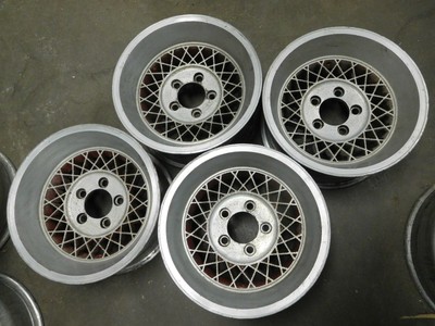 Set Of 14 X 7 Appliance Crosswire Wire Mag Wheels 5 On 4 1 2 Ford Mopar Dodge Gt Ebay