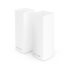 Linkysys WHW0302 WHW0301 Velop 1-4 Pack Tri-Band Whole-Home WiFi 5 System White