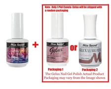 Mia Secret Blooming Gel UV LED Gel 0.5oz & Gelux (Piel Canela) 0.5oz