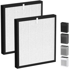 TZ-K2 Replacement Filter Compatible with ToLife TZ-K2, 3-in-1 H13 Activated C...