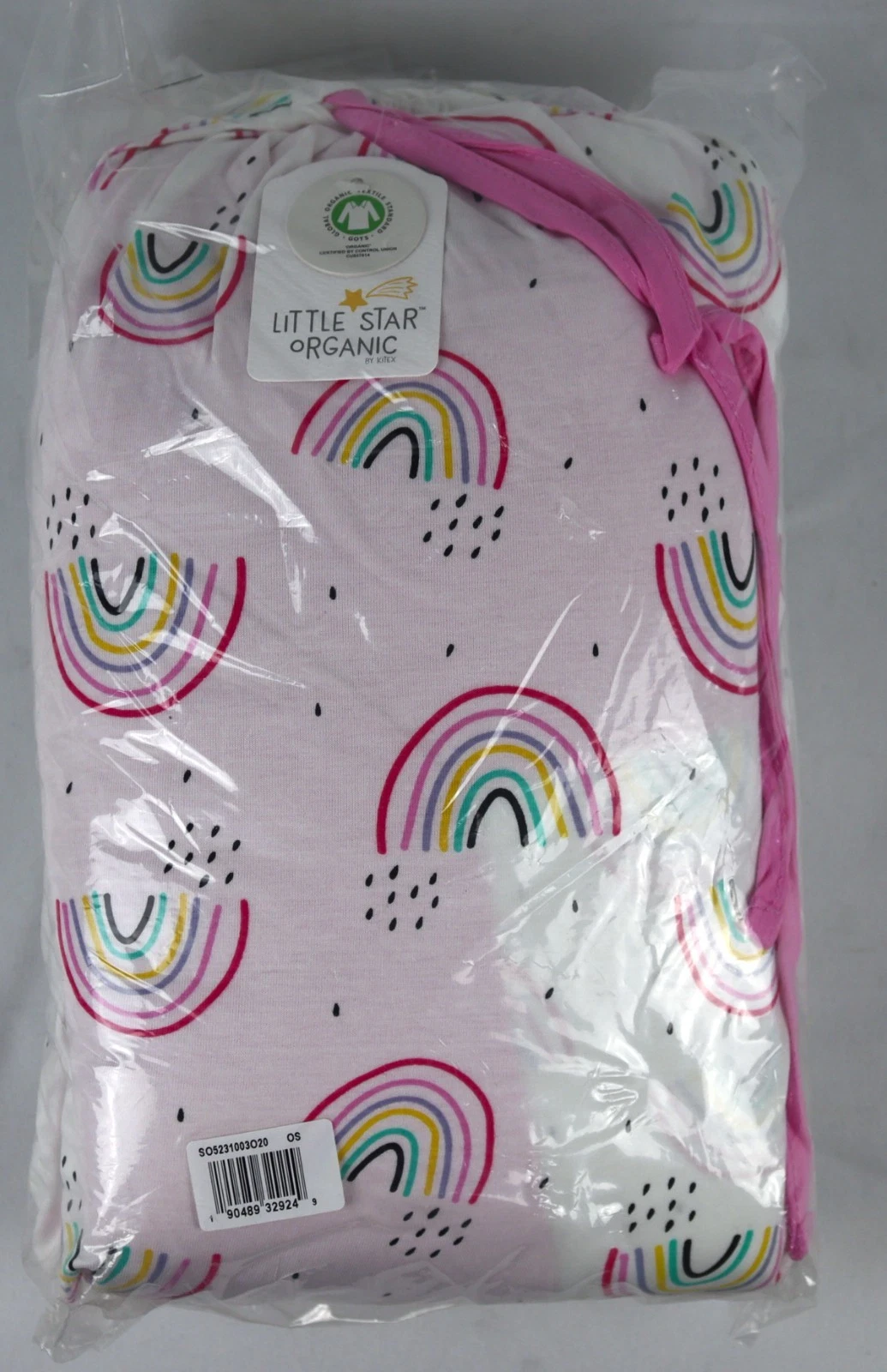 Little Star 100% Organic Cotton 3 Piece Crib Set | Rainbows
Opens in a new window or tab