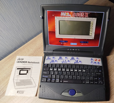 VTech Genius Leader 5005X Lerncomputer / Kinder-Laptop | Vintage, Rarität