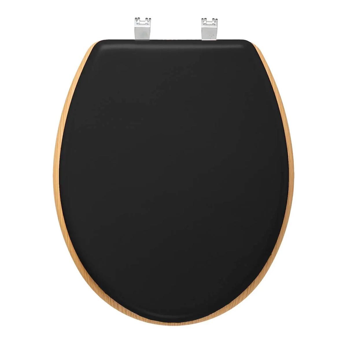 Abattant WC design Modern 46cm charbon finition mat premium