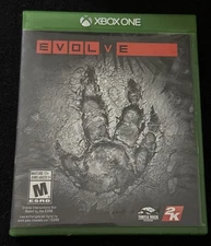 CIB ~Evolve Xbox One Complete w/ Manual Inserts & Original Receipt, VG Condition