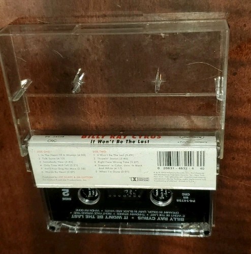 It Won't Be the Last - Billy Ray Cyrus (Cassette, 1993, Mercury) CRC Edition - Bild 3 von 7