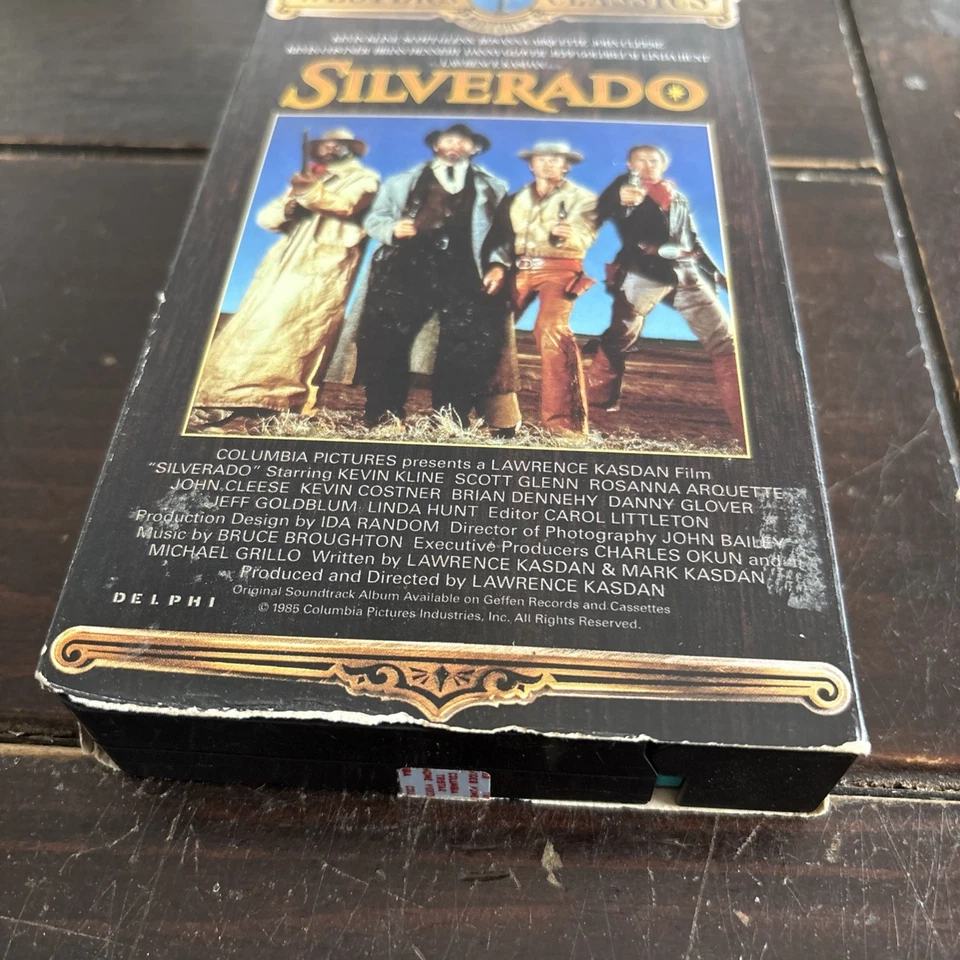 Silverado VHS Movie 1985 Columbia Pictures RCA (1991 Edition) Western Classics - Image 2 of 4
