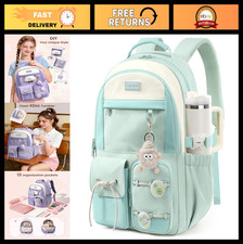 Cute School Backpack for Girls 8-16, Stylish Student Bookbag, Durable  Spacious