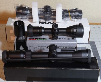 LEBO 3-x9x40, utg 3-9x32 compact cqb,  viiko 1.5-7x42 Hunting Scopes