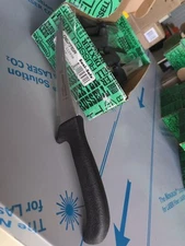 11283 Dexter Russell EP131-5B Black 5" SemiFlex Boning Curved Knife Sani-safe