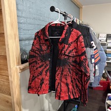 men's Denim Classic Jean Suit 2-Piece Outfit Jacket Size LAnd Pents  Size 40