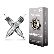 Wormhole Tattoo Cartridge Needles, 5RL Needles 20PCS 1205RL, 05RL