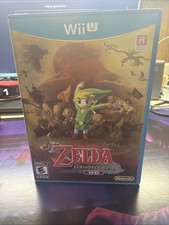 Legend of Zelda: The Wind Waker HD (Gold Cover) Nintendo Wii U 2013 Tested Works