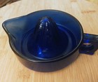 Cobalt Blue Juicer  Reamer Vintage Depression Glass  — photo 4