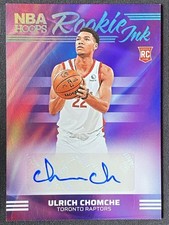 Ulrich Chomche 2024-25 Panini Hoops Rookie Ink Auto RC #RI-CHO