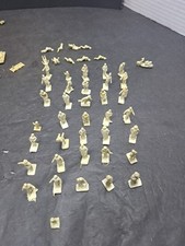     VTG Airfix 1/72 Scale 1 In" WWII British 74 Plastic Soldiers And Misc Pcs