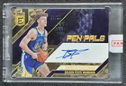 BRANDIN PODZIEMSKI 2023-24 PANINI DONRUSS ELITE PEN PALS GOLD ROOKIE AUTO 3/10