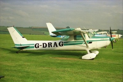 Negativ G-DRAG Cessna 152 Flugzeug 35mm ungerahmt sro-IV7-22