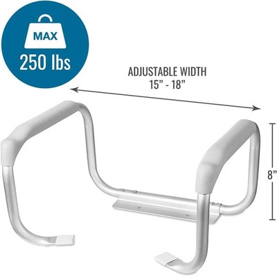DMI Toilet Safety Rails Toilet Handles (handles and frame only)