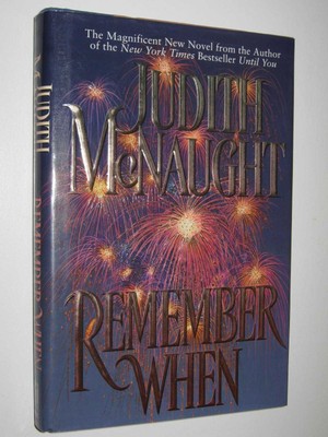 Remember When [Foster  Saga #2] by Judith McNaught 1st ed Hardcover