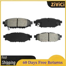 NEW Rear Ceramic Brake Pads For Subaru Forester Impreza Liberty Outback
