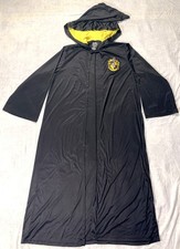 Harry Potter Hufflepuff Universal Studios Wizarding World Hooded Robe Cloak OSFA
