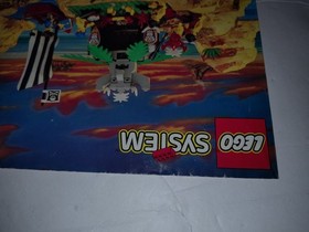 MANUAL ONLY Lego 6262 King Kahuka&rsquo;s Throne Vintage Instructions Legoland Island