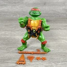 Vintage 1988 TMNT Raphael Playmates Action Figure Complete Hard Head