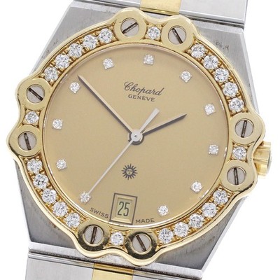 Chopard St Moritz 8023/11 Diamond bezel 11P diamond Quartz Boy's Watch_974575
