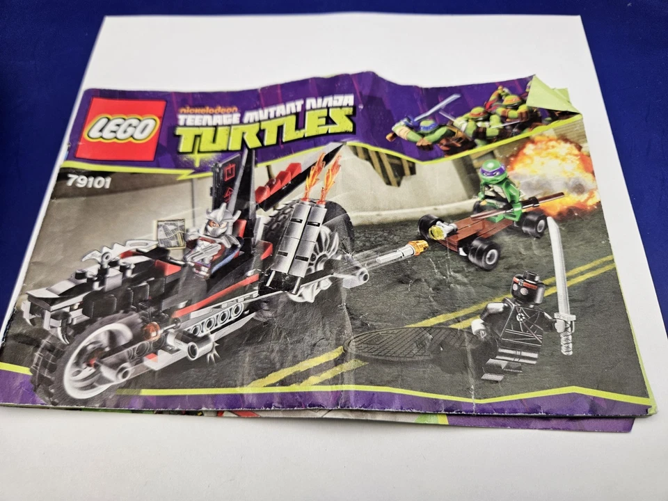 LEGO 79101 Teenage Mutant Ninja Turtles SHREDER'S DRAGON BIKE Complete w Manual - Image 4 of 4