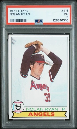 128316310 Nolan Ryan 1979 Topps #115 PSA 3