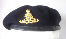ROYAL ARTILLERY  BERET  &  QC MOD CAP BADGE -   RA  GUNNERS