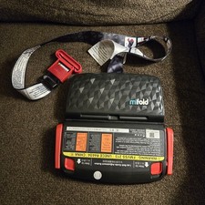 Mifold Comfort Grab Go Booster For Children 4 Black Genuine OEM Lap Belt