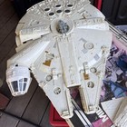 Star Wars The Empire Strikes Back Millennium Falcon Spaceship Vintage With Box — photo 9
