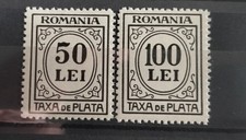 Romania 1942 Affrancatura Paga Tasse Cpl Mnh