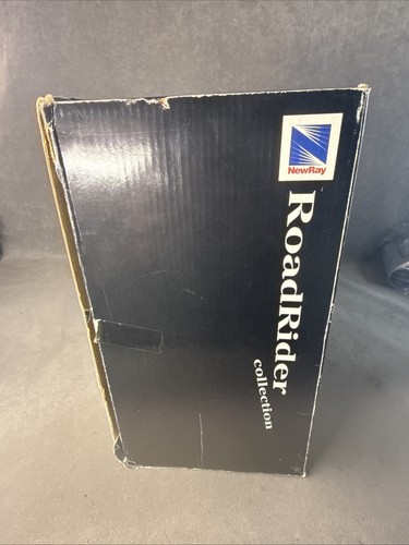 New-Ray Indian Motorcycle RoadRider Collection Black Die-Cast Bike 53623 - Picture 8 of 13