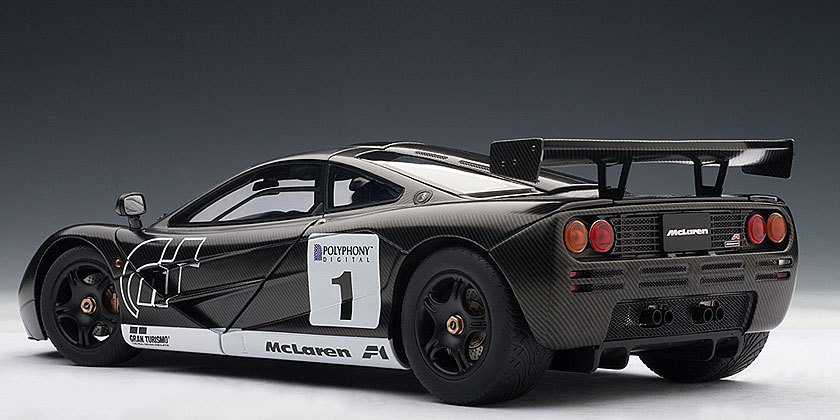 2010 McLAREN F1 STEALTH GRAN TURISMO GT5 RACE CAR #1 1:18 by