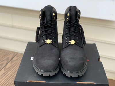 Timberland Men\'s Black Boots Rare limited edition BIGGIE SMALLS Timberland | Shoes | Timberland Mens Black Boots Rare  main image 2