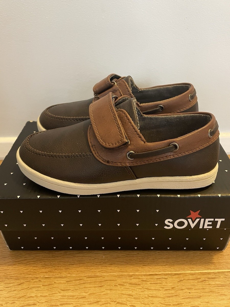 Kids Boat Shoe Soviet brand Children Size C10 UK