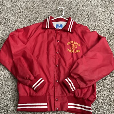 United States Marine Corps USMC Jacket XL Satin US Marines USA