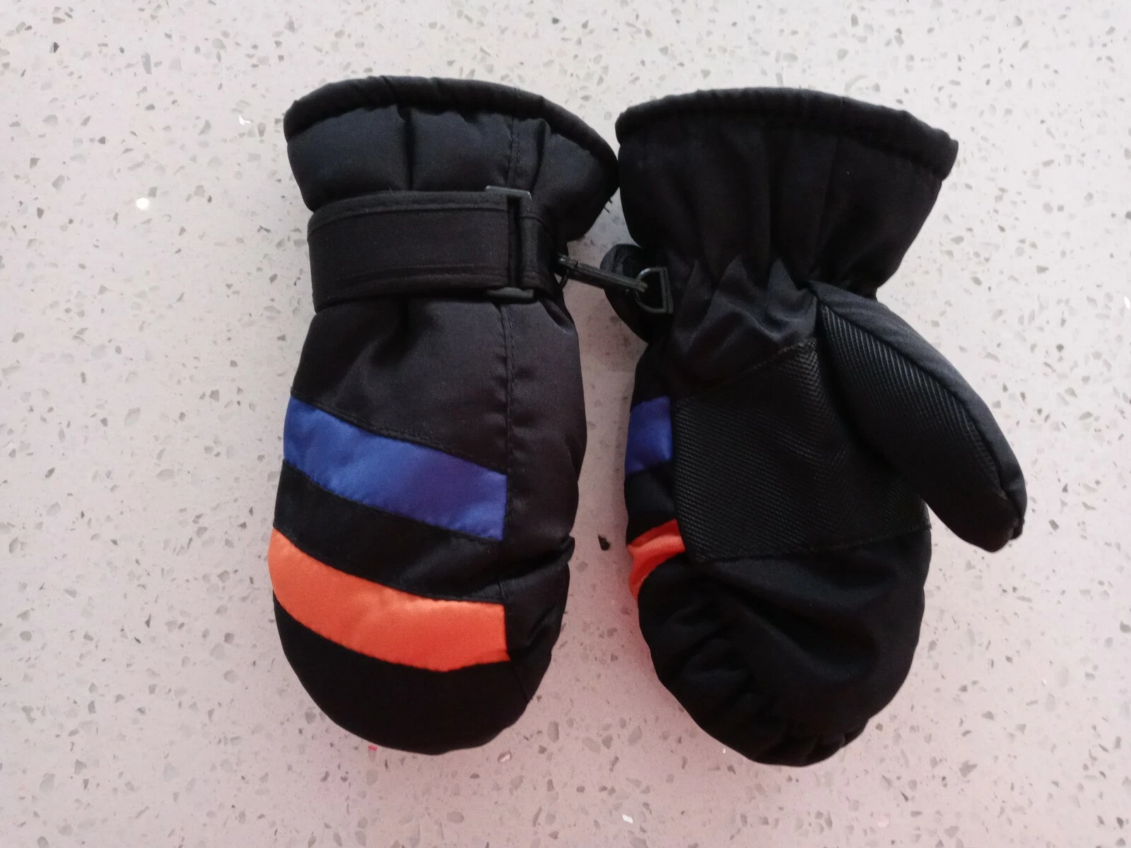 Winter gloves for boys and girls, for skiing, snow, waterproof with warm fleece