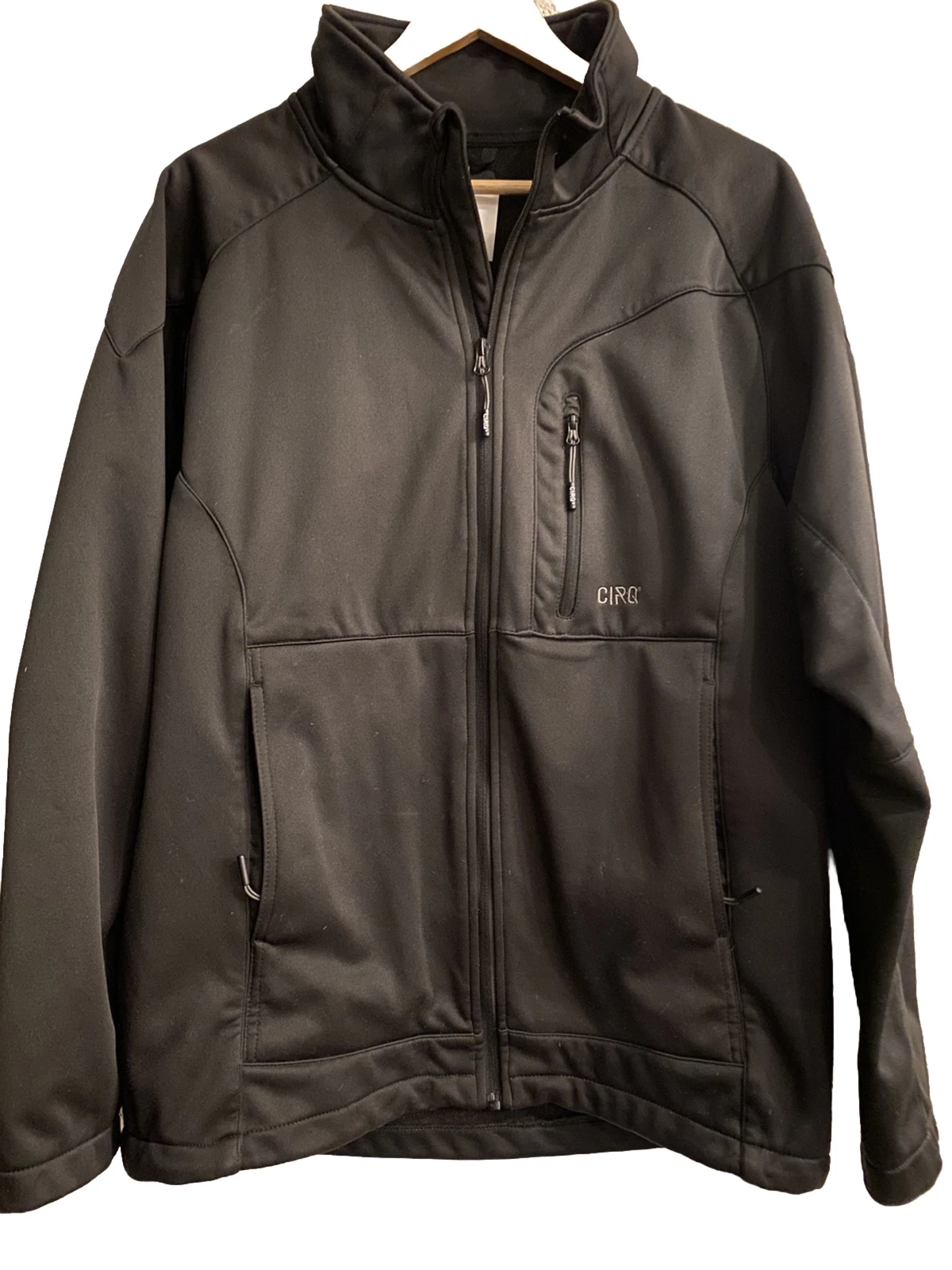 CIRQ GEAR Waterproof Soft Shell Snowboard Ski JACKET Kuhl Coat Men’s MED Black