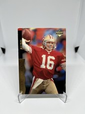1995 Upper Deck Joe Montana #40 Joe’s Numbers San Francisco 49ers