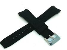 Replacement Band For Citizen Promaster Men's Watch Black Rubber 23mm Lug Strap
