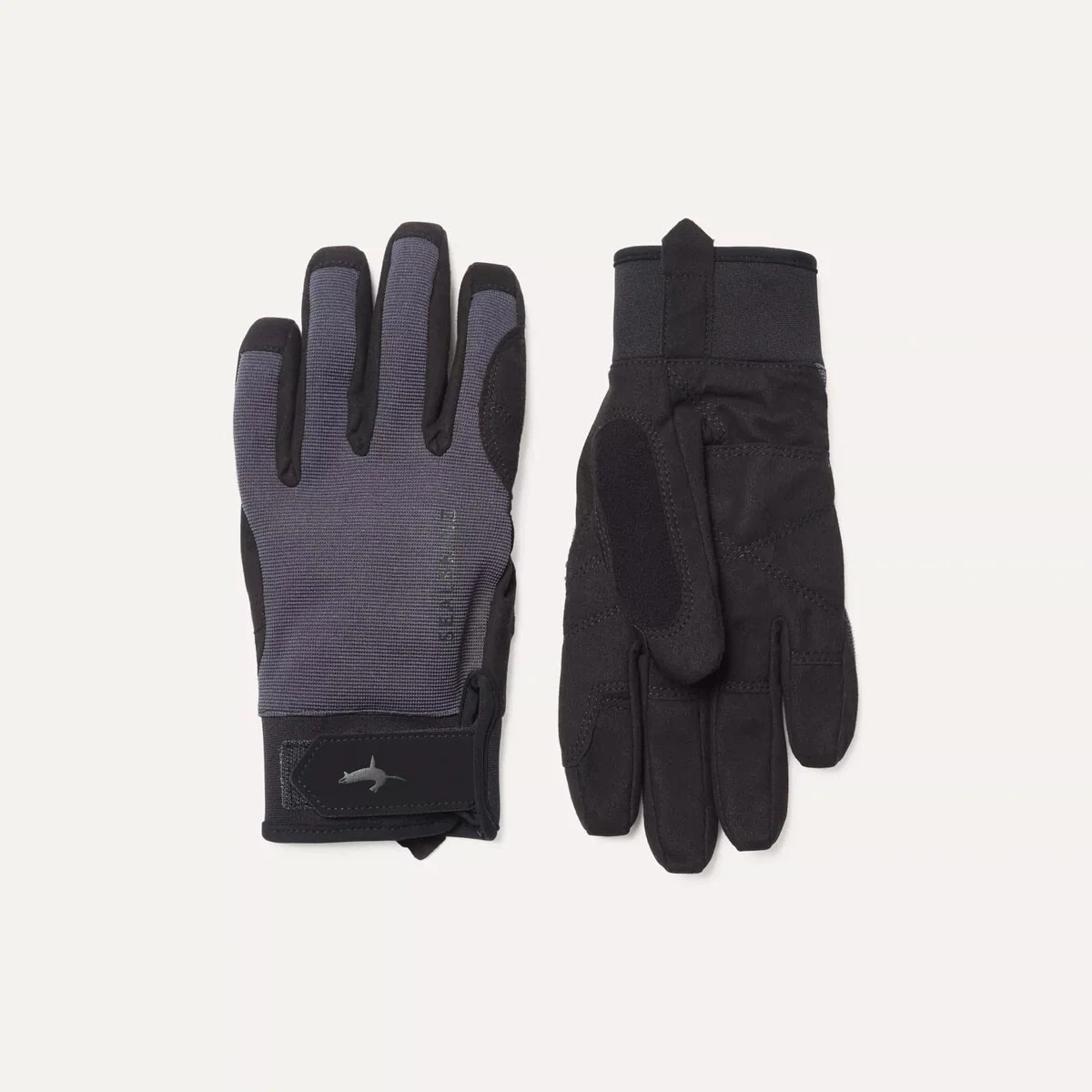SealSkinz Harling Waterproof All Weather Gloves - Grey / Black