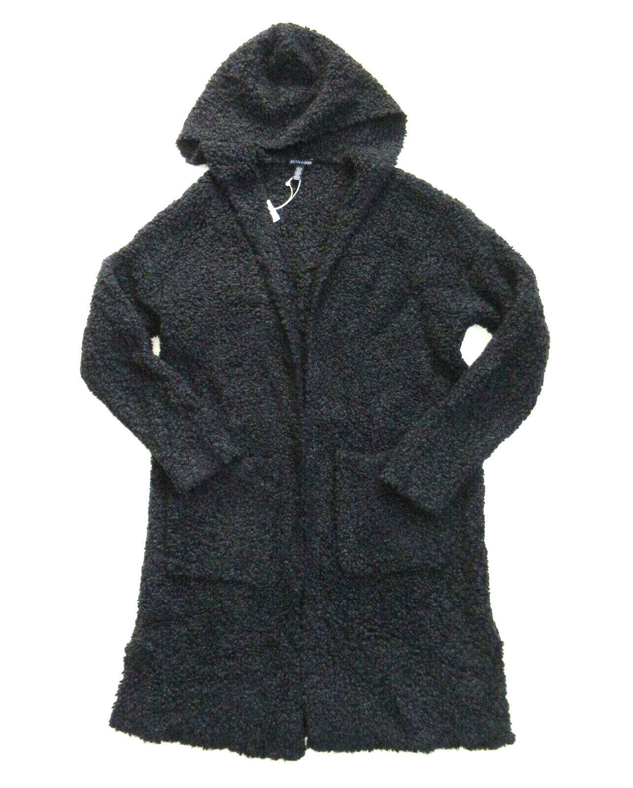 NWT Eileen Fisher Hooded Long Cardigan 