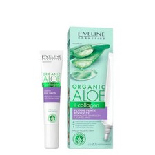 Image of Eveline Liquid Eye Pads Reducing Wrinkles and Crows Feet Aloe and Collagen 20ml