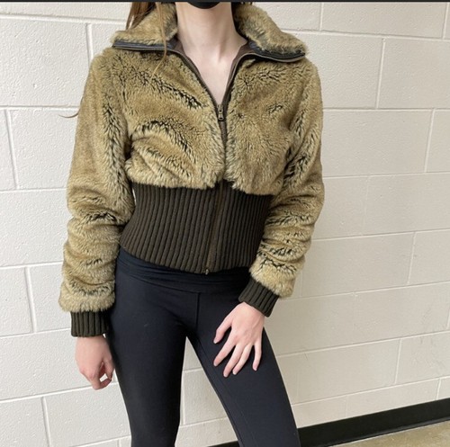 express faux fur coat