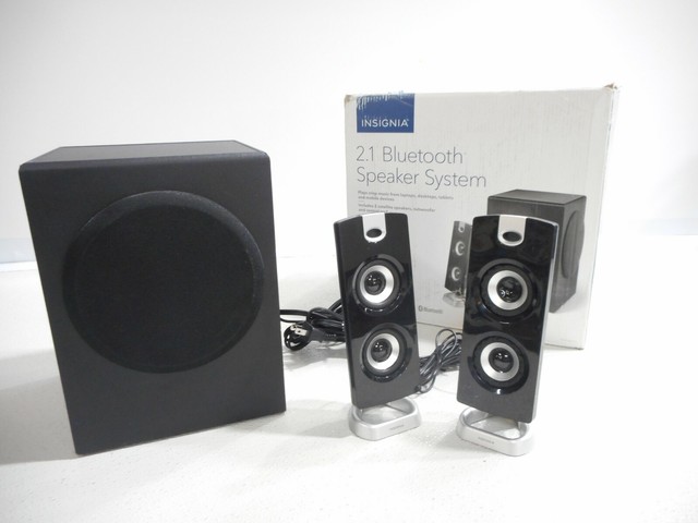 insignia powered multimedia speaker system