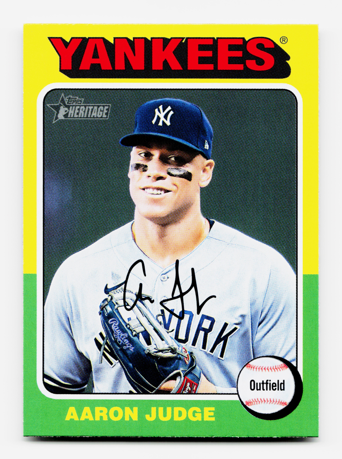 Aaron Judge 2024 Topps Heritage #112b New York Yankees