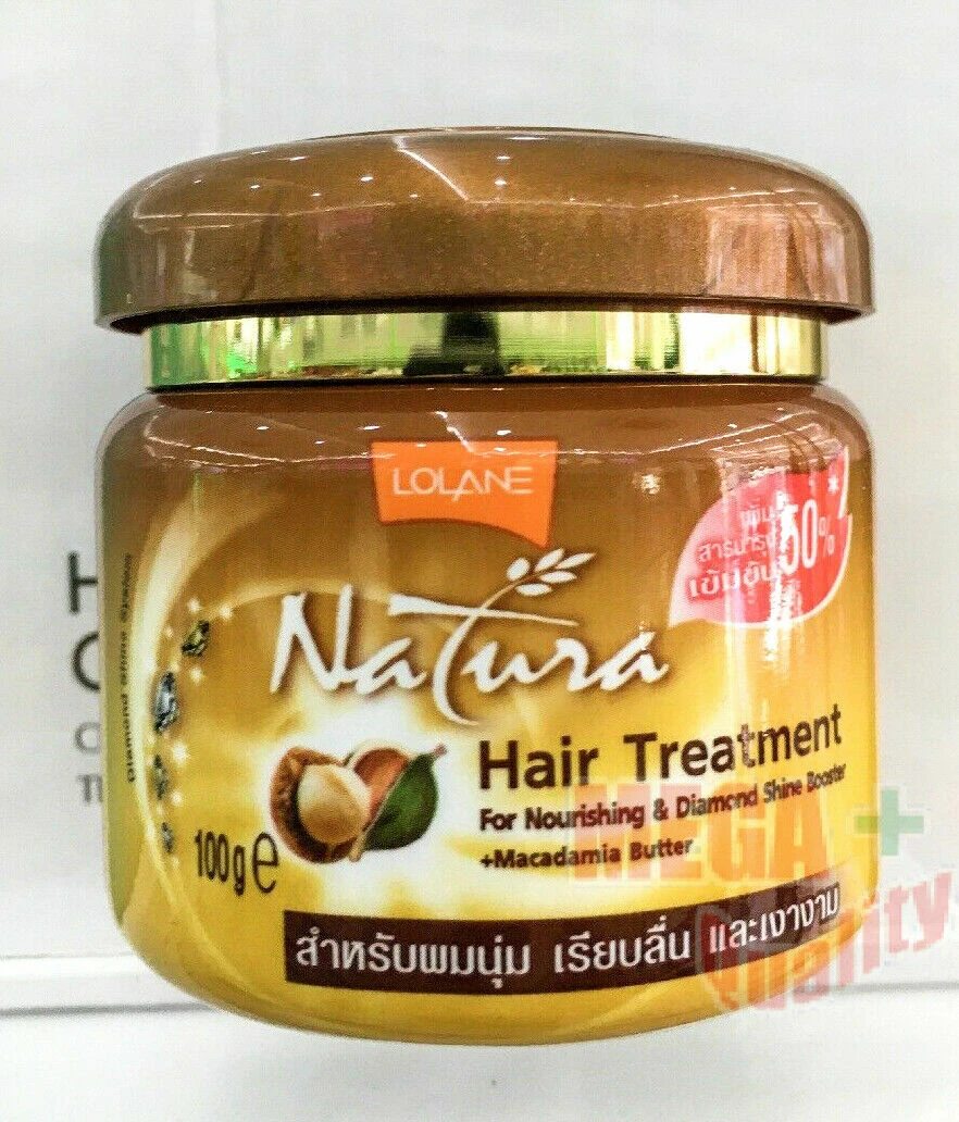 100g Lolane Hair Treatment Natura For Nourishing And Diamond Shine Booster